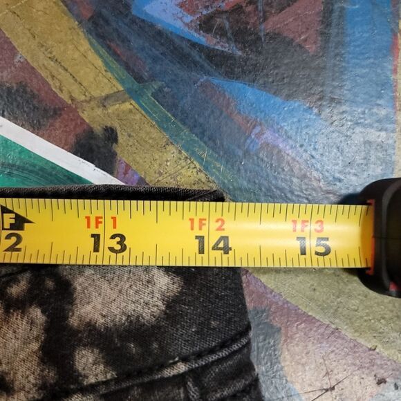 d.jeans Women's Custom Reverse Tie-Dye Denim Shorts Size 8P - Picture 3 of 7